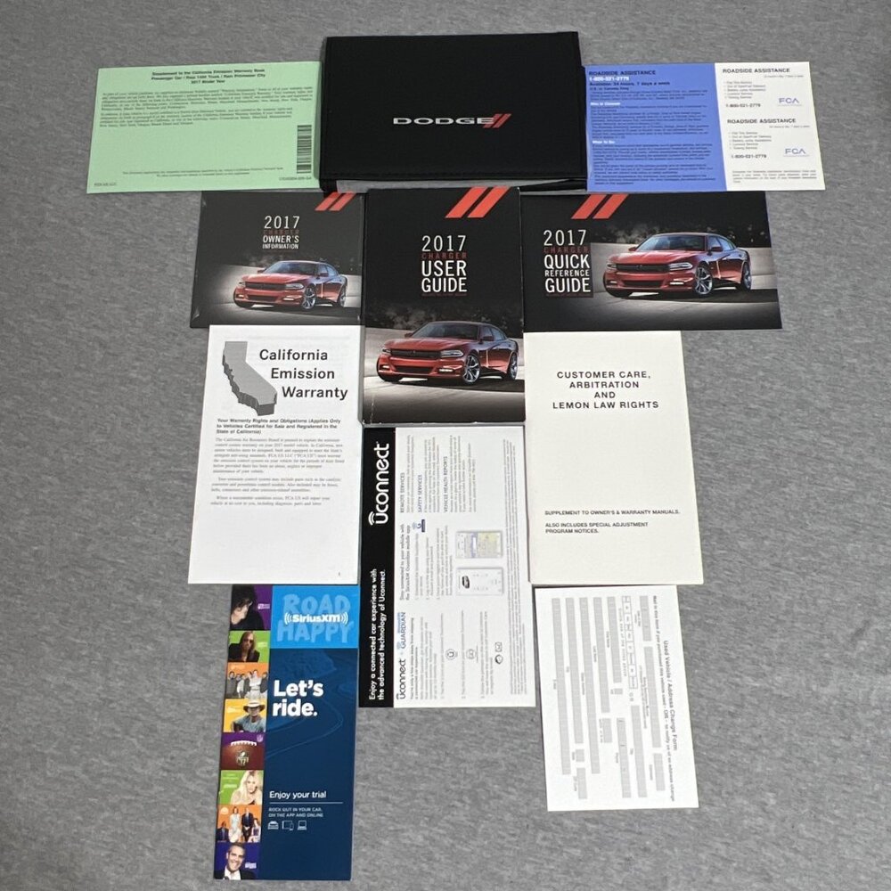 2017 Dodge Charger Owners Manual User Guide Book 17 OEM#17D481-926-AA